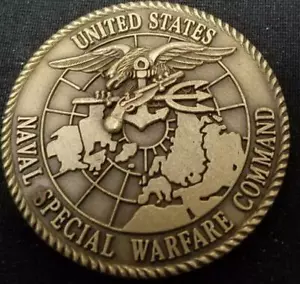 Moneta sfida Robin Pirie US Navy Special Warfare Command con nome - Foto 1 di 2