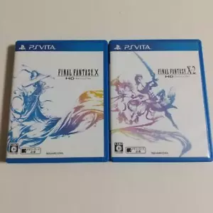 PS Vita Final Fantasy X X2 HD Remaster Set Japanese ver. PlayStation Vita - Picture 1 of 2