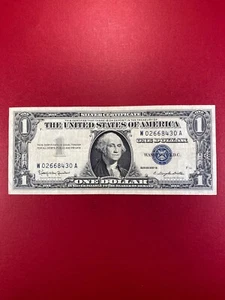 1957 United States 1 Dollar Banknote Circulated - Picture 1 of 2