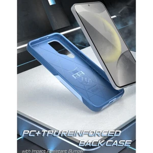 Für Galaxy S24 Plus Hülle [Dual Layer Schutz] Stoßfest Cover Himmelblau - Bild 1 von 6