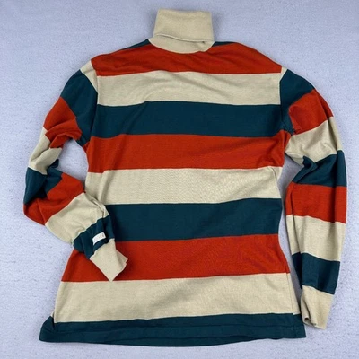 Camisa vintage Gant para mujer grande Multi The Rugger cuello alto rubí óxido avena Foto 1 de 4