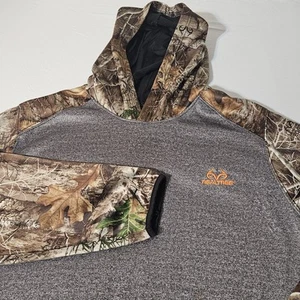 Realtree Edge Men's Camo Hunting Performance Hoodie Pullover Sweatshirt 3XL - Picture 1 of 7
