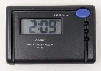 Casio Illuminator  PQ-13 Travel Alarm Clock - Image 1 of 3