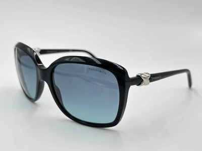 TIFFANY&CO TF4076 8001/9S MARIPOSA NEGRO/AZUL DEGRADADO Italia AUTÉNTICO Foto 1 de 4