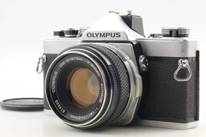 Cámara fotográfica Olympus OM-1 35 mm F.Zuiko Auto-S 50 mm f/1,8 lente JAPÓN - Imagen 1 de 13