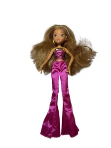 Winx Club Flora 2004 Mattel Season 1 1st Edition Light Up Wings Puppe unvollständig - Bild 1 von 4