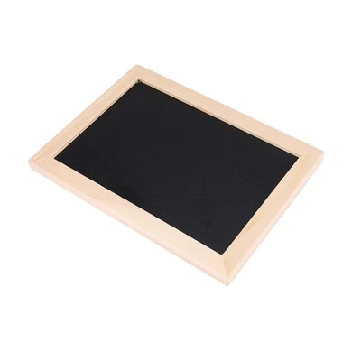 Double Sided Blackboard Frame Small Blackboard Writing Messa7379 - Image 1 of 4