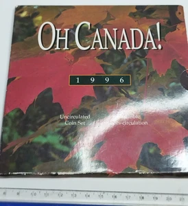 1996 OH Canada Uncirculated coin mint set - Picture 1 of 4