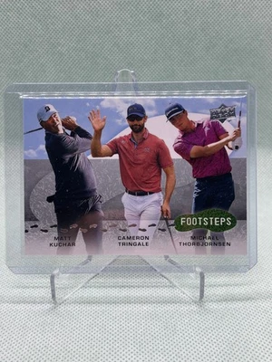 2024 Upper Deck Golf Footsteps #F12 Matt Kuchar Michael Thorbjornsen Tringale - Image 1 of 2