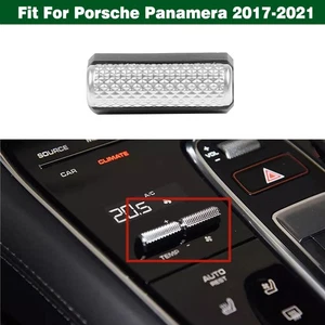 Silver Center AC Temperature Switch Puch Button For Porsche Panamera 2017-2022 - Bild 1 von 13