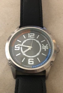 Zoo York Black Tone Watch 54430 Black Dial and Band. Large face, needs battery. - Picture 1 of 7