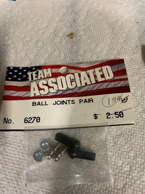 Vintage Team Associated RC10 Ball Joints Pair RC Cars & Trucks New Old Stock - Image 1 of 4