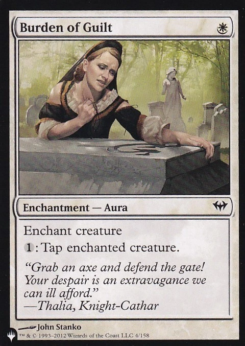 MTG Burden of Guilt DKA - Image 1 of 1