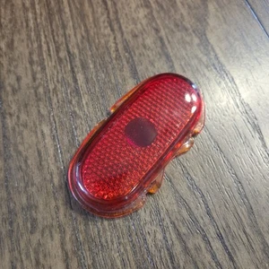 Conjunto de lente de luz trasera Ford años 40 duolamp 21A Stimsonite con bisel de metal - Imagen 1 de 19