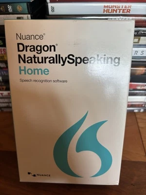 NEW Nuance Dragon NaturallySpeaking HOME 13 software w/ Headset SEALED - Image 1 of 4