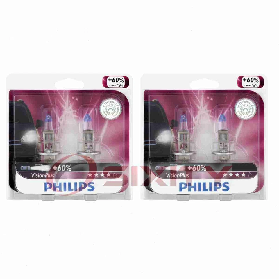 2 bombillas de faros de haz bajo Philips para Infiniti G35 M35 M45 2003-2008 uu Foto 1 de 4