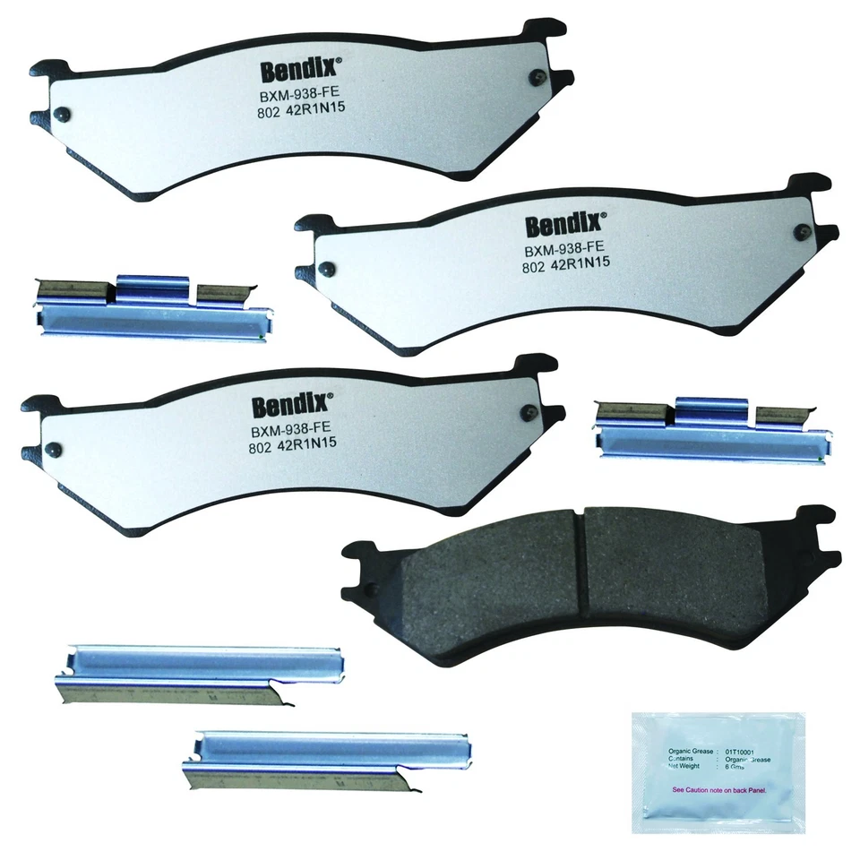 Bendix MKD802FM Disc Brake Pad Set For 99-03 Ford E-350 Club Wagon E-350 SD - Image 1 of 1
