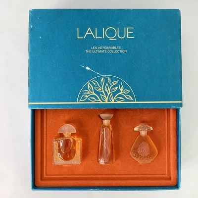 Juego de perfumes en caja Lalique Vintage Les Introuvables The Ultimate Collection años 90 Foto 1 de 4