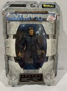 Figura de acción Star Trek Enterprise Capitán Jonathan Archer 2002 Art Asylum ¡LEER! - Imagen 1 de 21