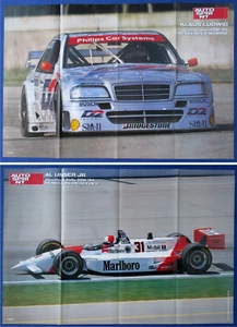 Poster Doppio DTM '94 - MERCEDES - K. LUDWIG/INDY 500 '94 - PENSKE - AL UNSER JR - Picture 1 of 3