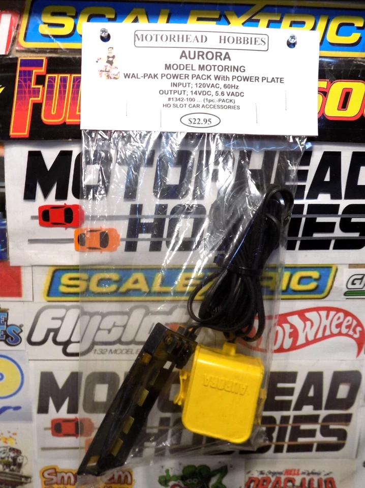 AURORA, YELLOW 14VDC WALL-PAK & POWER PLATE TRANSFORMER, #1342-100, (1pc.-PACK) - Image 1 of 1