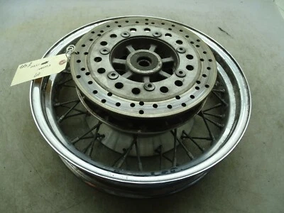 07 KAWASAKI VN VULCAN 1500 CLASSIC SPOKE REAR WHEEL E-982 - Imagem 1 de 4