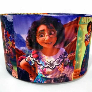 GROSGRAIN RIBBON 5/8", 7/8",1.5", 3" ENCANTO Cartoon Character for gifts hairboW - Picture 1 of 1