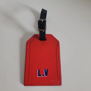 LOUIS VUITTON FIFA World Cup Epi Porte Leder Gepäck Reise Namensschild - Bild 1 von 6
