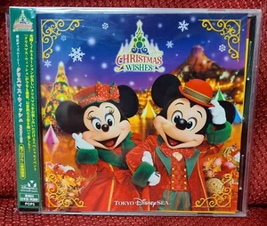 Tokyo DisneySea Disney's Christmas Wishes 2015 Original Soundtrack CD with Obi - Imagen 1 de 8
