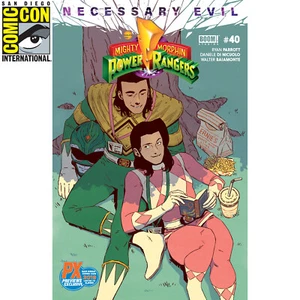 SDCC 2019 Comic Con Mighty Morphin Power Rangers #40 Variant Cover LE 3000 - Picture 1 of 1