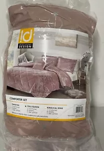 ⚡️Intelligent Design Luxe Comforter Velvet Lush - Diamond 🆕Distressed Package⚠️ - Picture 1 of 4