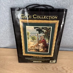 Dimensions Gold Collection Cross Stitch Kit Lost No More #3867 Jesus Sheep 1998 - Picture 1 of 7