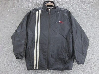 Chaqueta Dale Earnhardt Jr Para Hombre Grande Nascar #8 Cortavientos Chase Authentics Negra Foto 1 de 4