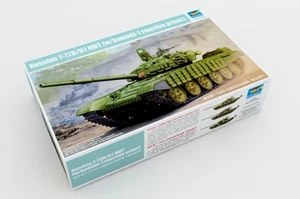 Trumpeter 1/35 05599 Russian T-72B/B1 MBT w/Kontakt-1 Reactive Armor - Picture 1 of 12