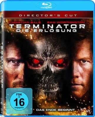 Terminator 4 IV Christian Bale Salvation - Directors Cut Blu-Ray New - Image 1 of 2