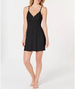 I.N.C. INTERNATIONAL CONCEPTS Heavenly Soft Lace-Trimmed Knit Nightgown Lingerie - Picture 1 of 3