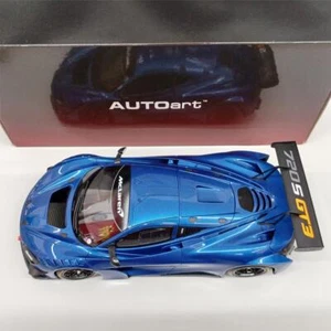 Autoart McLaren 720S Gt3 metallicblau Composite Modellserie - Bild 1 von 9