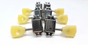 Brio Vintage Style 3+3 Nickel / Pearl Tuners - Picture 1 of 4