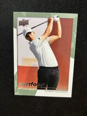 2024 UD Portfolio Golf Color Photo 25 Rasmus Hojgaard - Image 1 of 2