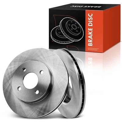 2 rotores de freno de disco delanteros de 256,1 mm para Chevy Cobalt Pontiac G5 Saturn Foto 1 de 4