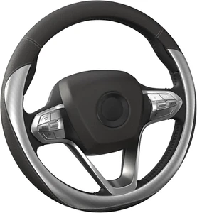 Car Steering Wheel Cover - Universal Car Accessory for Diverse Cars, Durable Lea - Picture 1 of 2
