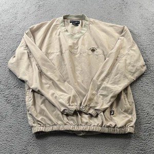 Footjoy Windbreaker Men's XL Long Sleeve Rain Shirt Pullover FJ Golf Logo - Picture 1 of 9