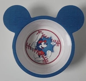 Disney Mickey Mouse 5 Zoll Schüssel mit Ohren - Baseball - Bild 1 von 4