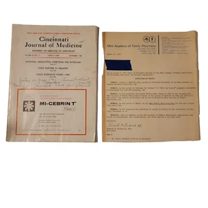 Vtg Cincinnati Journal of Medicine Vol 39 No 11 November 1958 EUC - Picture 1 of 23