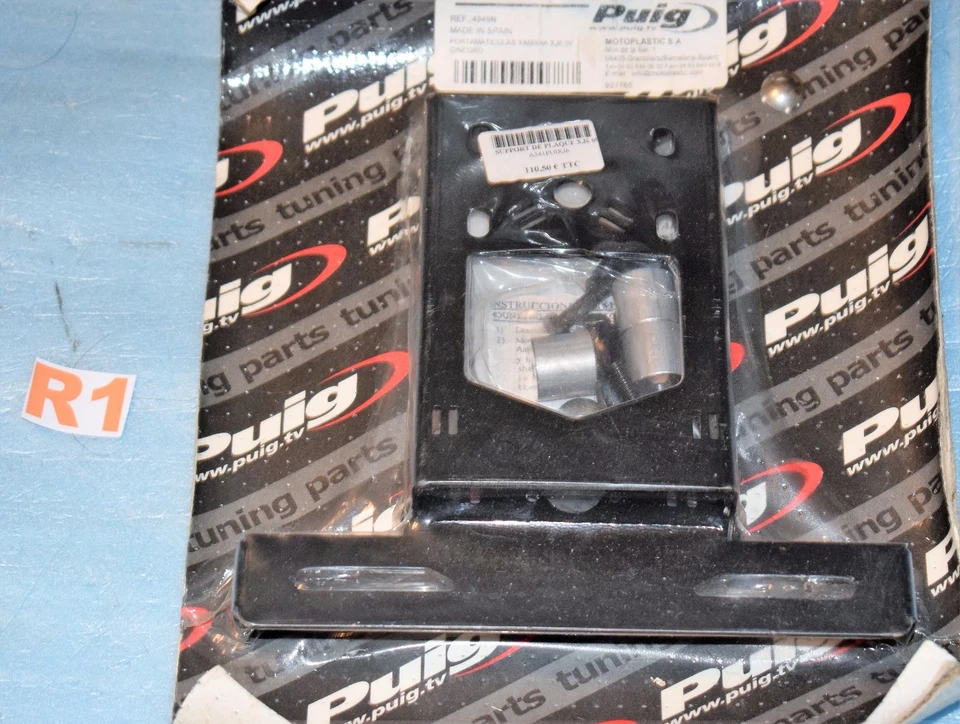support de plaque Puig pour Yamaha XJ6 de 2009/2015 neuf - Photo 1/1