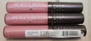 3 Röhren Set BURTS BEES LIPPENGLANZ - 227 Ozean Sonnenaufgang 100 % NATÜRLICH - Bild 1 von 1