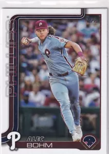 2025 Topps MLB Baseball Series 1 No. 7 Alec Bohm Phillies - Picture 1 of 2
