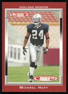 2006 Topps Total Red #542 Michael Huff - Picture 1 of 2