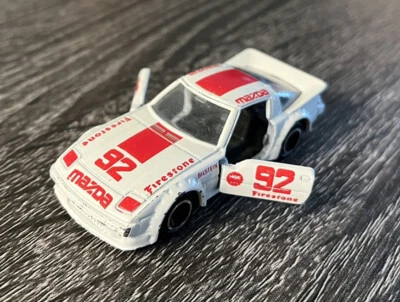 Tomica Mazda Savanna Racing RX-7 Diecast Car 1/60 Scale No.74 Japan Tomy Vintage - Image 1 of 4