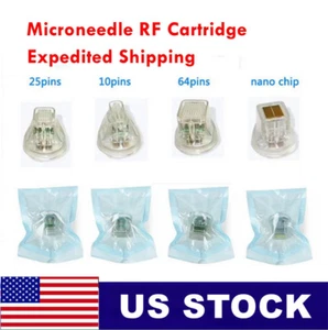 Replacement 10/25/64/Nano Pins Cartridges Tips Head for Facial Skin Care Machine - Picture 1 of 15